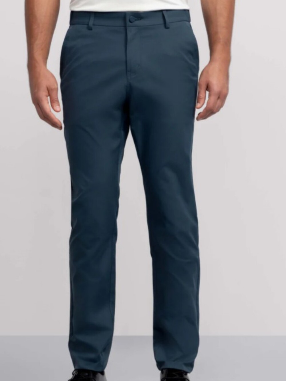 Men's Slim Straight Chinos in Deep Teal - NWT
